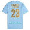 Nogometni Dres Manchester City Champions of Europe Domaći 23/24