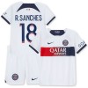 Dječji - Dres + Kratke Hlače Paris Saint-Germain R.Sanches 18 Gostujući 23/24