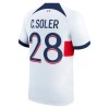 Nogometni Dres Paris Saint-Germain C. Soler 28 Gostujući 23/24