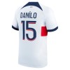 Nogometni Dres Paris Saint-Germain Danilo 15 Gostujući 23/24