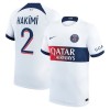 Nogometni Dres Paris Saint-Germain Hakimi 2 Gostujući 23/24