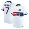 Nogometni Dres Paris Saint-Germain Mbappé 7 Gostujući 23/24