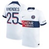 Nogometni Dres Paris Saint-Germain N.Mendes 25 Gostujući 23/24