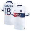 Nogometni Dres Paris Saint-Germain R.Sanches 18 Gostujući 23/24