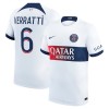 Nogometni Dres Paris Saint-Germain Verratti 6 Gostujući 23/24