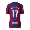 Nogometni Dres FC Barcelona Marcos A. 17 Domaći 23/24