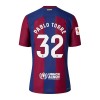 Nogometni Dres FC Barcelona Pablo Torre 32 Domaći 23/24