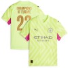 Nogometni Dres Manchester City Champions of Europe Treći Golmanski 23/24