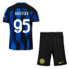 Dječji - Dres + Kratke Hlače Inter Milan Bastoni 95 Domaći 23/24