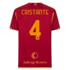 Nogometni Dres AS Roma Cristante 4 Domaći 23/24