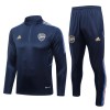 Arsenal Komplet Sweatshirts Četvrt-Zip 23/24 Plava