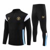 Manchester City Komplet Sweatshirts Četvrt-Zip 23/24 Crna