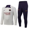 Paris Saint-Germain Komplet Sweatshirts Četvrt-Zip 23/24 Bijela