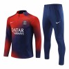 Paris Saint-Germain Komplet Sweatshirts Četvrt-Zip 23/24 Crvena