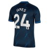 Nogometni Dres Chelsea James 24 Gostujući 23/24