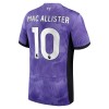 Nogometni Dres Liverpool Mac Allister 10 Treći 23/24