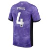 Nogometni Dres Liverpool Virgil 4 Treći 23/24