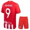 Dječji - Dres + Kratke Hlače Atlético Madrid Memphis 9 Domaći 23/24