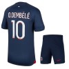 Dječji - Dres + Kratke Hlače Paris Saint-Germain Dembele 10 Domaći 23/24