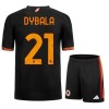 Dječji - Dres + Kratke Hlače AS Roma Dybala 21 Treći 23/24