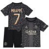 Dječji - Dres + Kratke Hlače Paris Saint-Germain Mbappé 7 Treći 23/24