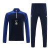 Al Nassr Kit Sweatshirt za Trening Četvrt-Zip 23/24 Plavo crna