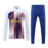 Barcelona Kit Sweatshirt za Trening Četvrt-Zip 23/24 Bijela