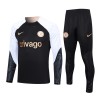 Chelsea Kit Sweatshirt za Trening Četvrt-Zip 23/24 Crna