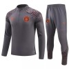 Manchester City Kit Sweatshirt za Trening Četvrt-Zip 23/24 Sivo