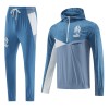 Olympique de Marseille Hoodie Kit Sweatshirt za Trening Četvrt-Zip 23/24 Plava