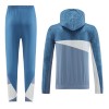 Olympique de Marseille Hoodie Kit Sweatshirt za Trening Četvrt-Zip 23/24 Plava