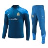 Olympique de Marseille Kit Sweatshirt za Trening Četvrt-Zip 23/24 Navy