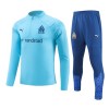 Olympique de Marseille Kit Sweatshirt za Trening Četvrt-Zip 23/24 Plava