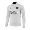 Paris Saint-Germain Kit Sweatshirt za Trening Četvrt-Zip 23/24 Sivo