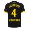 Nogometni Dres Borussia Dortmund N. Schlotterbeck 4 Gostujući 23/24