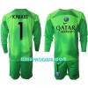 Dječji - Dres + Kratke Hlače Paris Saint-Germain Keylor Navas 1 Domaći Golmanski 22/23 Dugi rukav