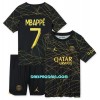 Dječji - Dres + Kratke Hlače Paris Saint-Germain Mbappé 7 Četvrta 22/23