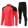 Manchester City Kit Sweatshirt za Trening Četvrt-Zip 23/24 Crvena