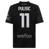 Nogometni Dres AC Milan Christian Pulisic 11 Četvrta 23/24 Crna