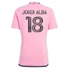 Nogometni Dres Inter Miami CF Jordi Alba Ramos 18 Domaći 24/25