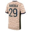 Nogometni Dres Paris Saint-Germain Bradley Barcola 29 Četvrta Jordan 23/24