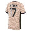 Nogometni Dres Paris Saint-Germain Vitinha 17 Četvrta Jordan 23/24