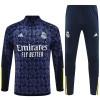 Dječji - Real Madrid Kit Sweatshirt za Trening Četvrt-Zip 23/24 Navy