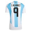 Nogometni Dres Argentina J. Alvarez 9 Domaći 2024