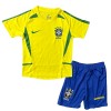 Dječji - Dres + Kratke Hlače Brazil 2002-2003 Domaći Retro