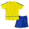 Dječji - Dres + Kratke Hlače Brazil 2002-2003 Domaći Retro