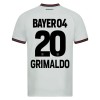 Nogometni Dres Bayer 04 Leverkusen Alejandro Grimaldo 20 Gostujući 23/24