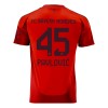 Nogometni Dres FC Bayern München Aleksandar Pavlovic 45 Domaći 24/25