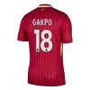 Nogometni Dres Liverpool Gakpo 18 Domaći 24/25