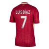 Nogometni Dres Liverpool Luis Diaz 7 Domaći 24/25